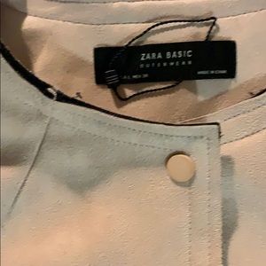 Zara Jackets & Coats - Zara pink suede mid length jacket Zara Jackets & Coats - Zara pink suede mid length jacket